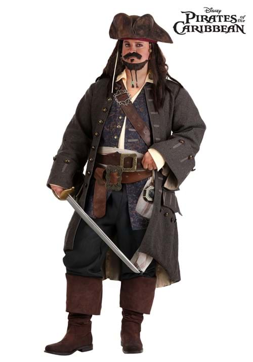 Plus Size Elite Disney Jack Sparrow Costume