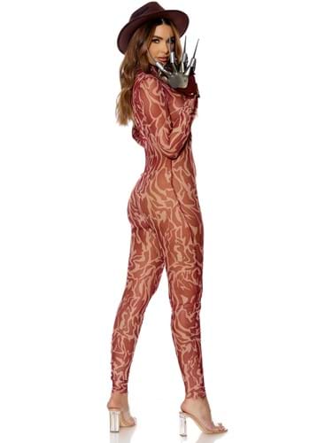 Nightmare Freddy Women's Jumpsuit Costume with Glove | Horror Movie Costumes