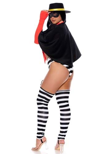 Sexy Women's Burger Burglar Costume | Fast Food Costumes