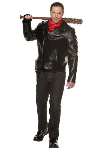 The Walking Dead Adult Negan Biker Jacket Costume
