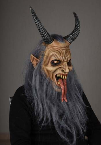 Adult Deluxe Krampus Mask | Scary Masks