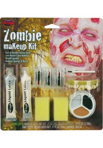 Zombie Horror Latex Makeup Kit