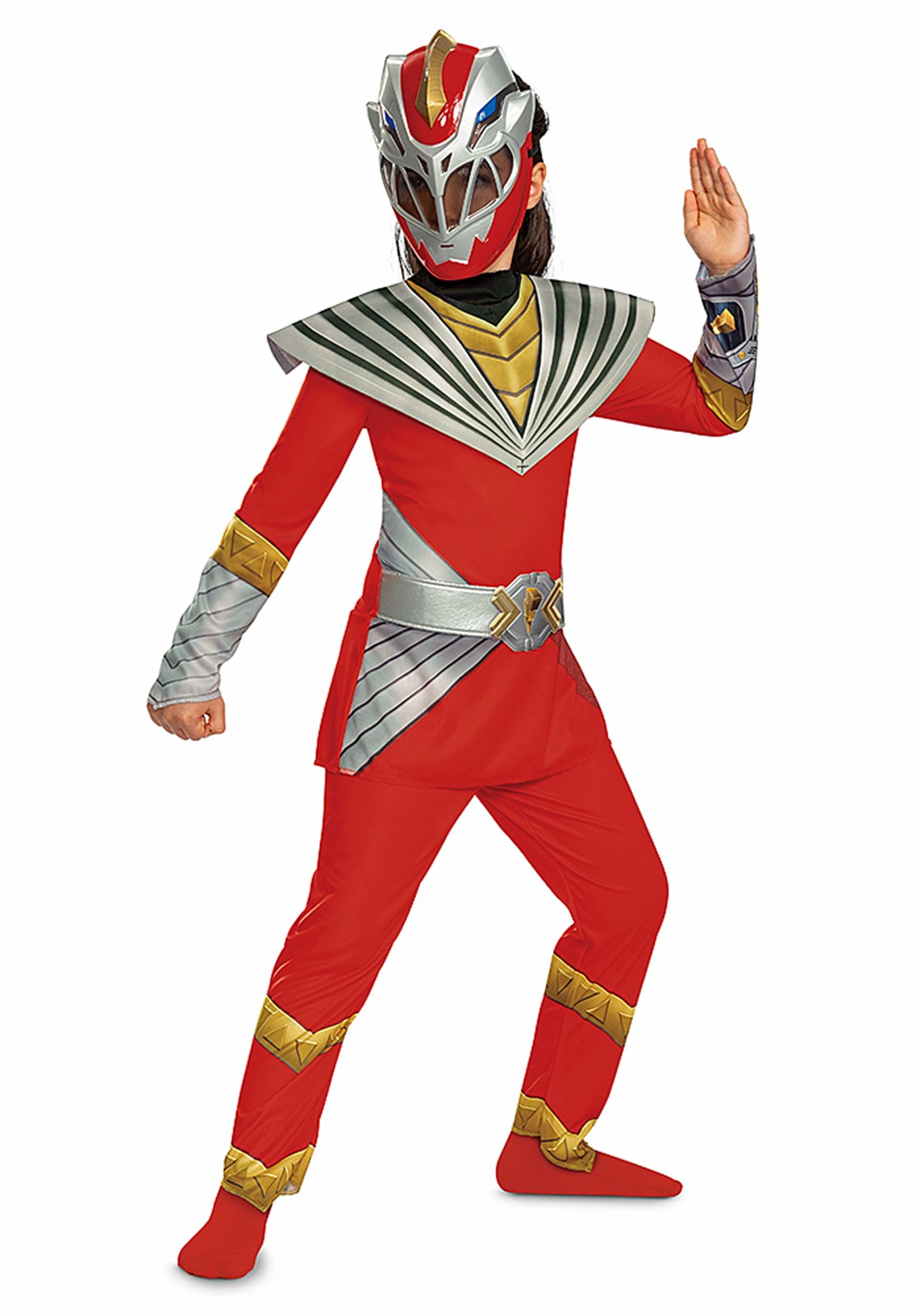 Power Rangers Cosmic Fury Girl's Red Ranger Costume | Power Rangers Costumes