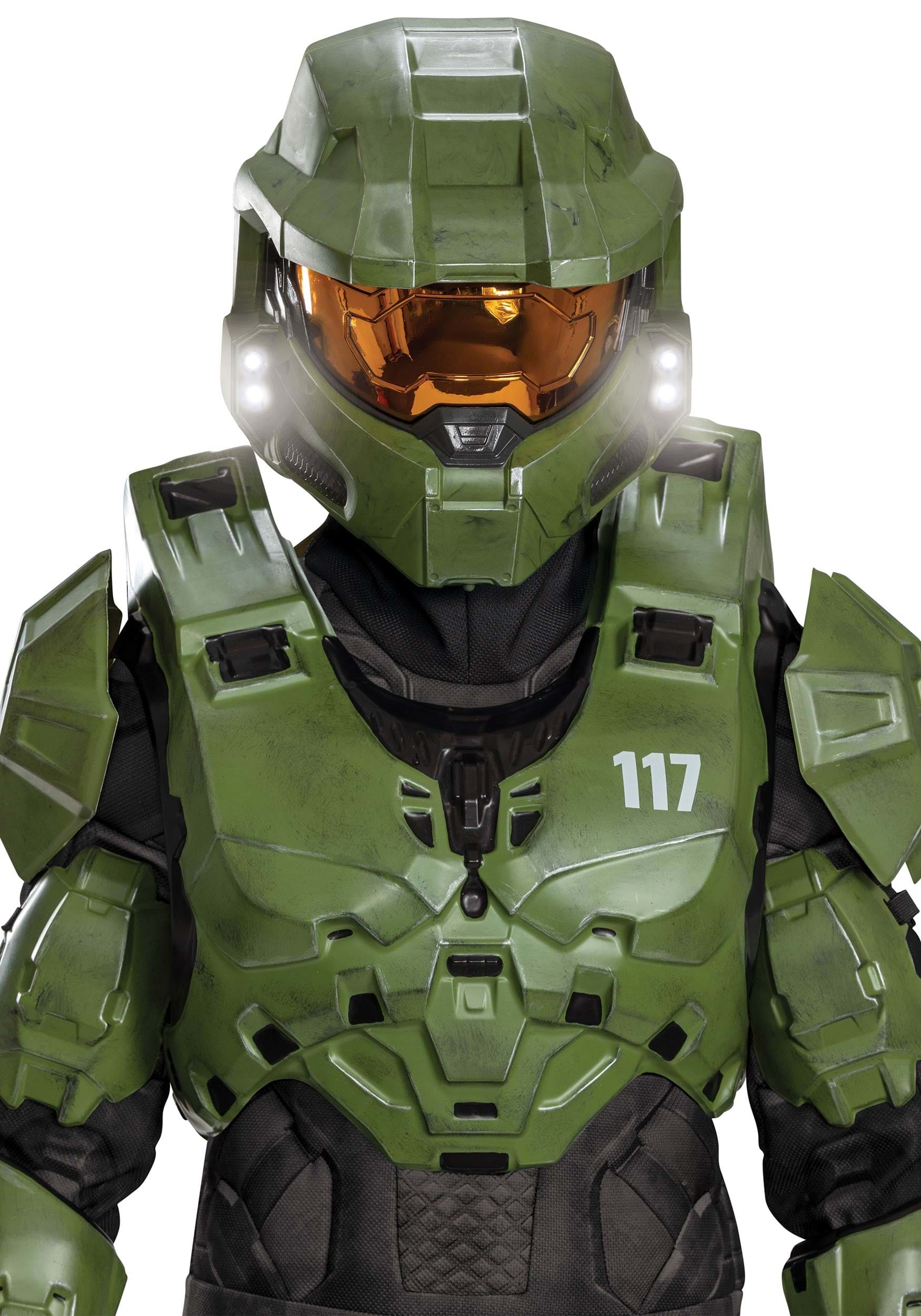 thumbnail image 2 of Kids Disguise Halo Infinite Master Chief Costume - Complete Outfit, Multiple Sizes 2 of 5