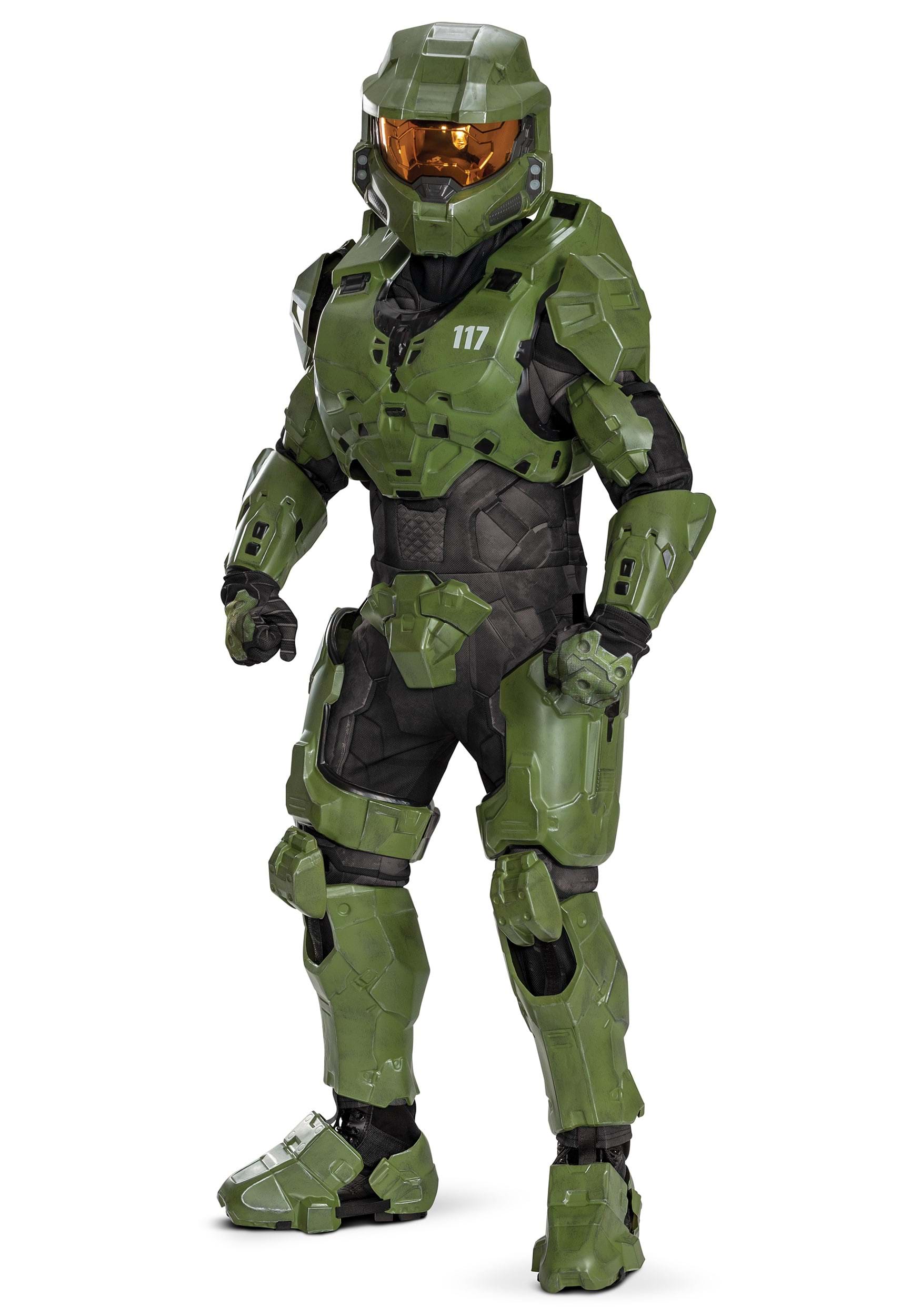 Image of Child Prestige Halo Master Chief Infinite Ultra Costume | Video Game Costumes ID DI155769-L