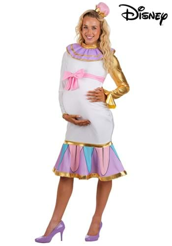 Womens Disney Mrs Potts Maternity Costume