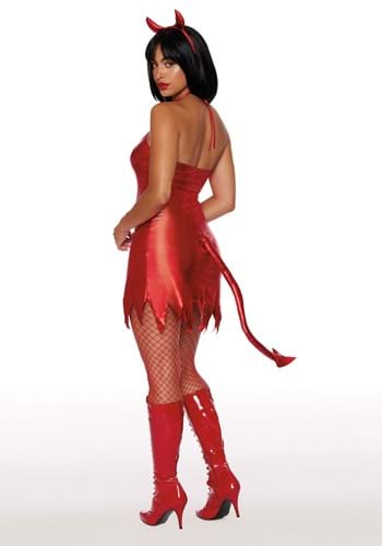 Sexy Metallic Devil Women's Costume Dress | Sexy Devil Costumes