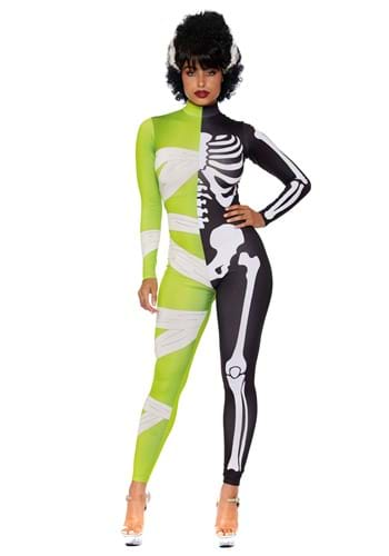 Women's Sexy Party Monster Franken Bride Mummy Costume