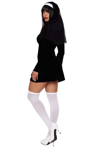 Flirty 70's Retro Nun Women's Costume | Sexy Women's Costumes