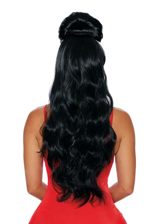 Womens Lady Pompadour White Wigs Female Halloween Costume main image 0