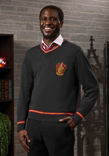 Adult Harry Potter Gryffindor Uniform Sweater | Harry Potter Costumes