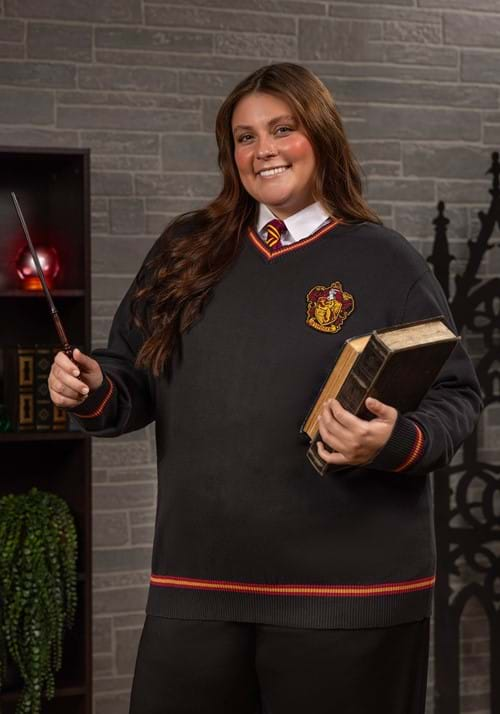 Adult Harry Potter Gryffindor Uniform Sweater | Harry Potter Costumes