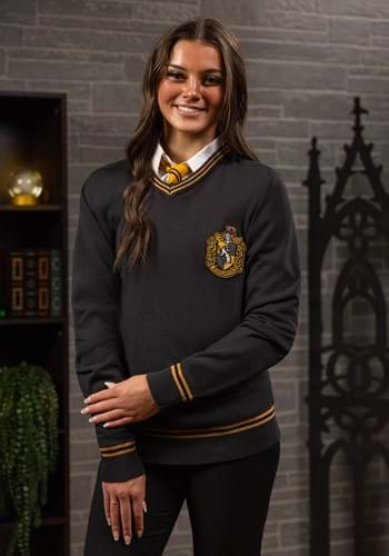 Adult Hufflepuff Uniform Harry Potter Sweater Alt 1