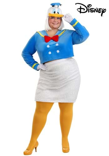 Plus Size Women's Disney Donald Duck Costume