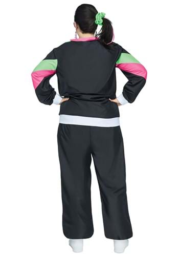 Adult Plus Size 80's Track Suit Costume | 80's Workout Costumes