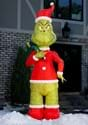 8 Foot Inflatable Grinch Santa Decoration