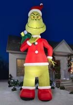 Grinch Santa Inflatable Decor - Colossal Alt 3