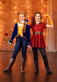 Disney Gaston Girl s Costume Beauty And The Beast Costumes