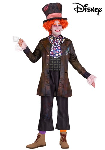 Adult Deluxe Live Action Disney Mad Hatter Costume