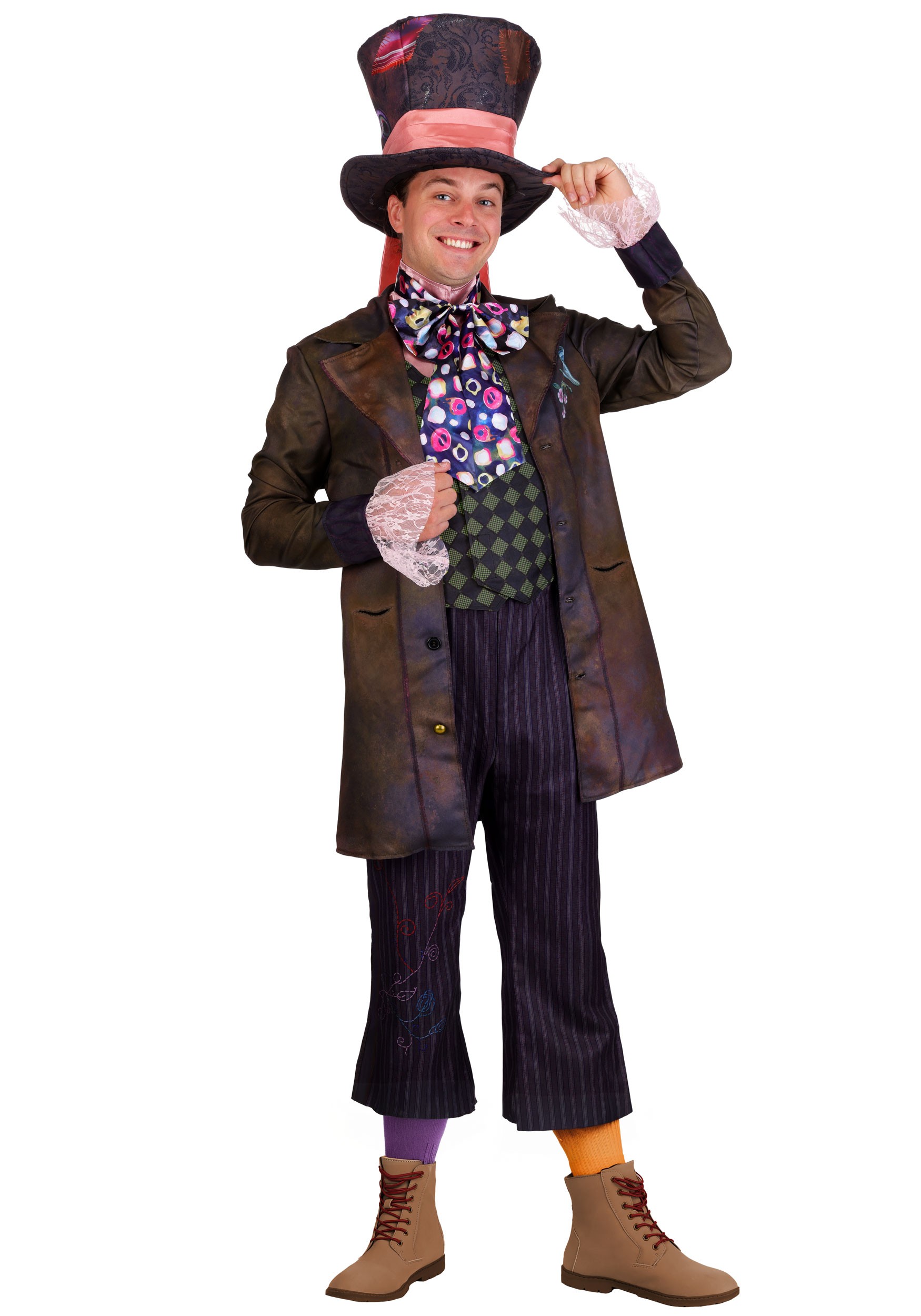 Men's Live Action Deluxe Disney Mad Hatter Costume | Disney Costumes