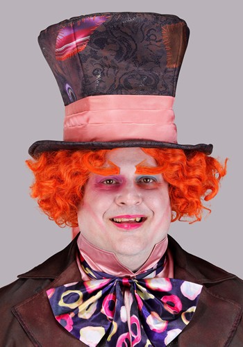 Plus Size Deluxe Live Action Disney Mad Hatter Men's Costume | Disney Costumes