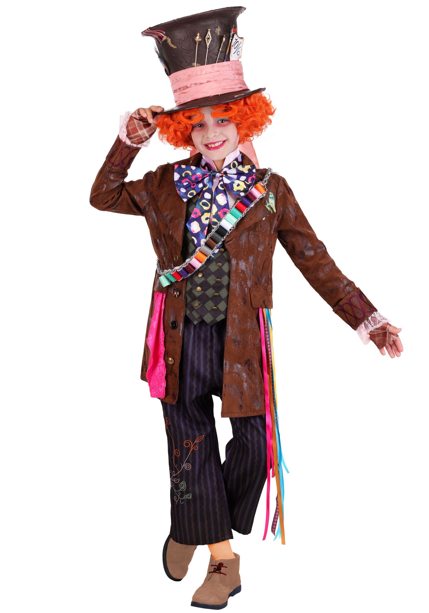 Kid's Live Action Disney Mad Hatter Premium Costume | Disney Costumes
