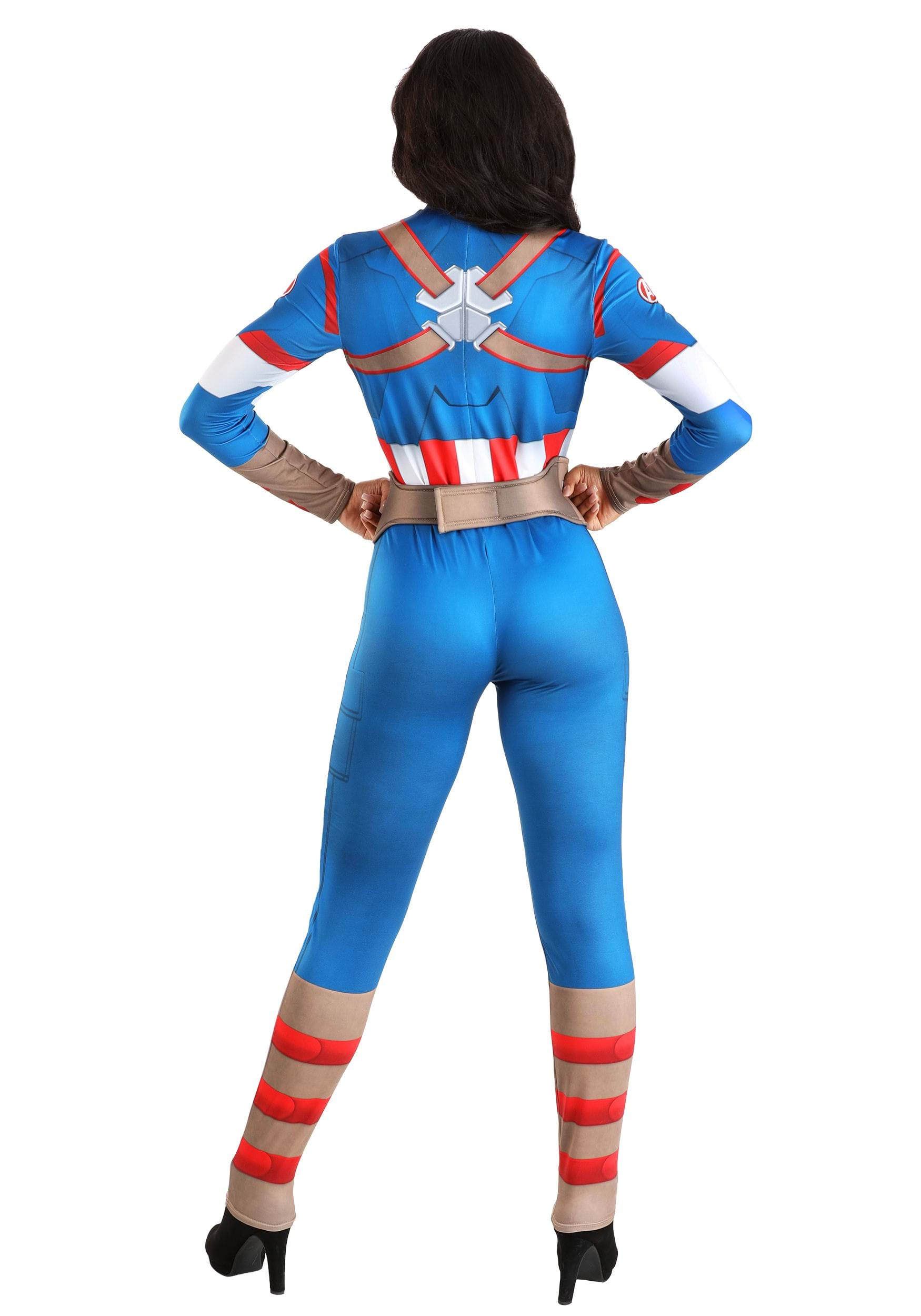 Marvel Classic Captain America Women's Costume | Marvel Costumes