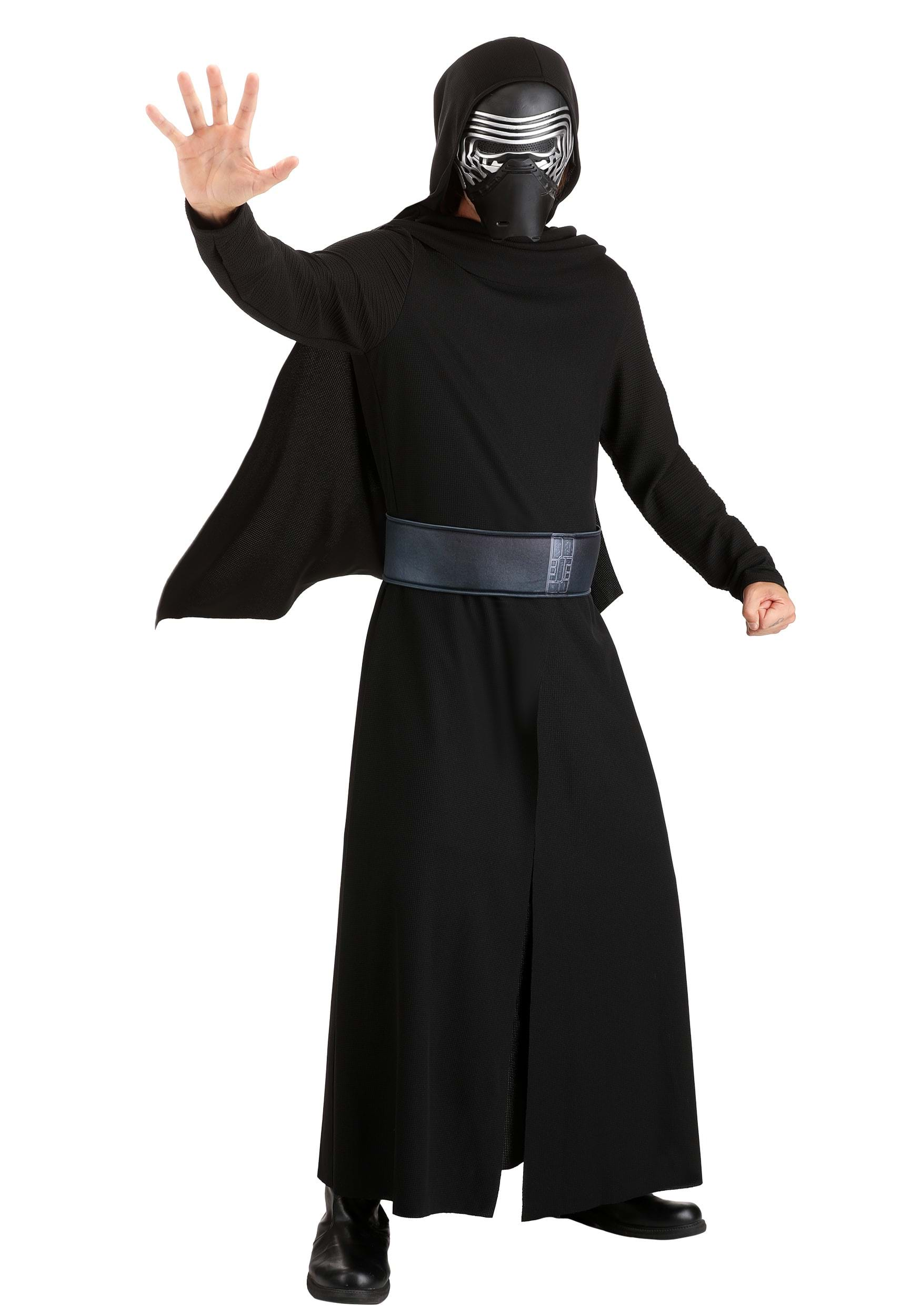 Star Wars The Force Awakens Kylo Ren Adult Deluxe Costume | Star Wars Costumes -  Jazwares