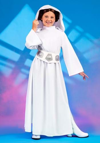 Girls Princess Leia Premium Costume