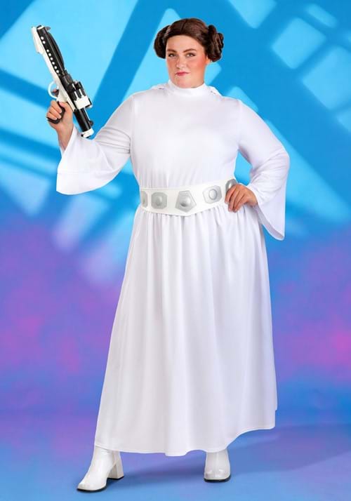 Princess Leia Costume Plus Size Adult Secret Wishes Star Wars main image 1