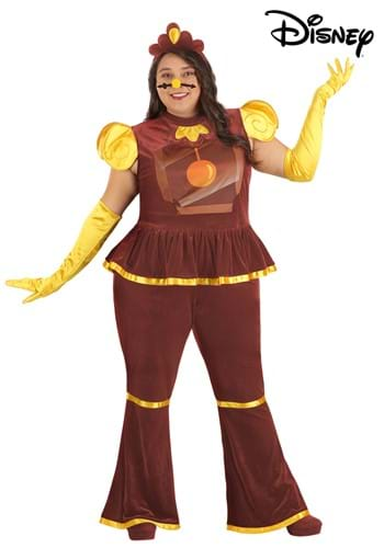 Plus Size Women's Disney Cogsworth Costume