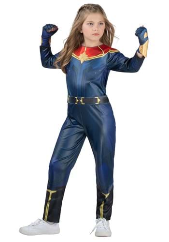 Girls Classic Captain Marvel Costume