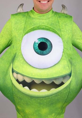 Plus Size Deluxe Pixar Mike Wasowski Men's Costume | Disney Costumes