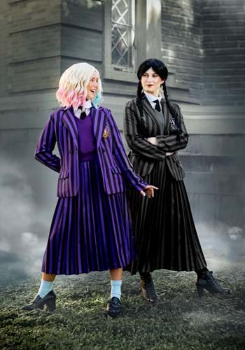 Deluxe Nevermore Academy Wednesday Costume for Women | TV Show Costumes