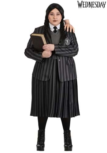 Plus Size Nevermore Academy Wednesday Costume