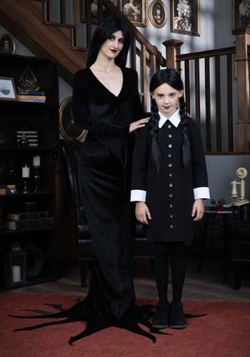 1960s Wednesday Addams Girl's Costume | TV Show Costumes
