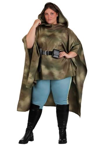 Plus Size Star War Deluxe Endor Battle Leia Women's Costume | Star Wars Costumes