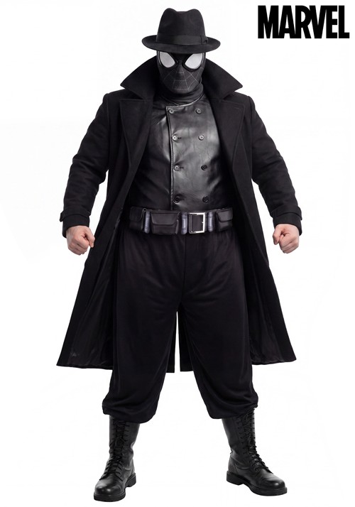 Plus Size Marvel SpiderMan Noir Costume Mens