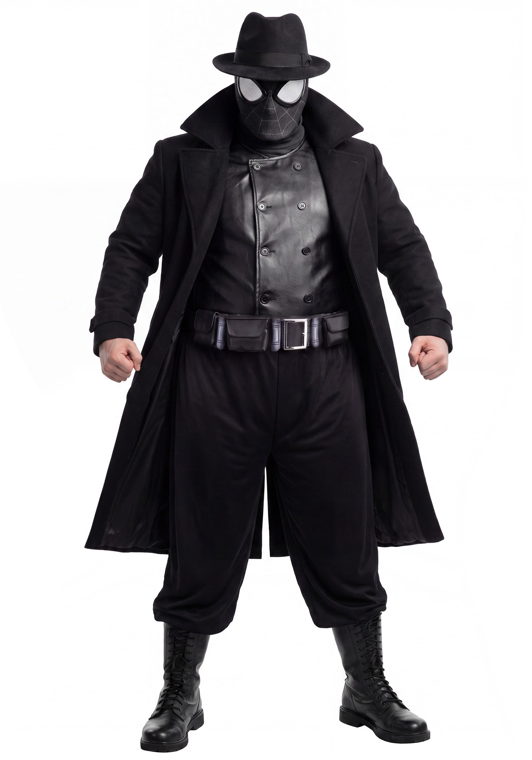 Plus Size Marvel Spider-Man Noir Men's Costume | Marvel Costumes