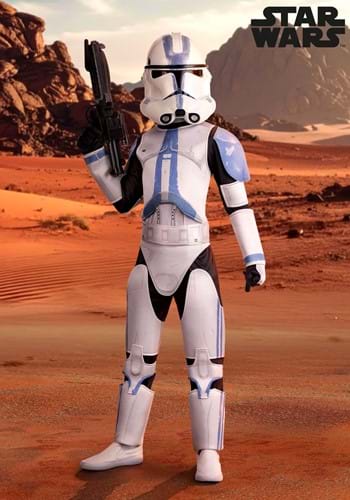 Boys Deluxe Star Wars Clone Trooper Costume