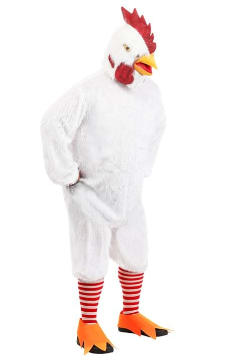 Plus Size White Rooster Costume