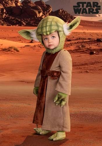 Infant Deluxe Star Wars Hooded Yoda Costume