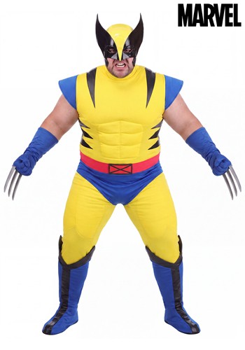 Plus Premium Marvel XMen 1990s Wolverine Costume