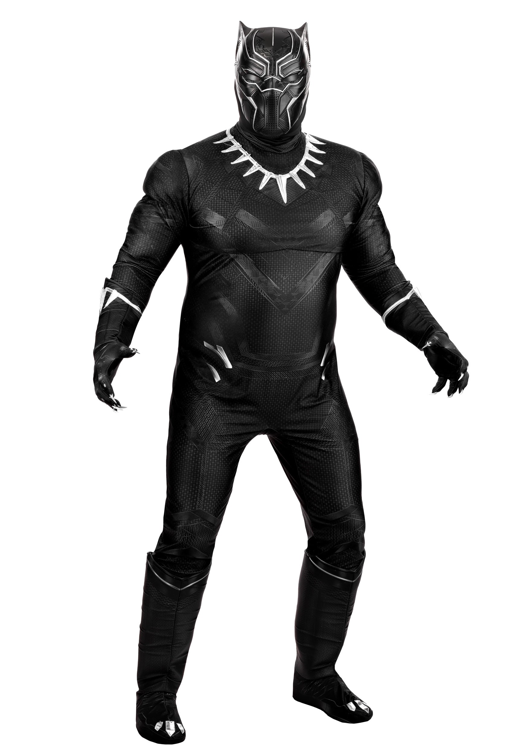 Plus Size Premium Marvel Black Panther Men's Costume | Marvel Costumes