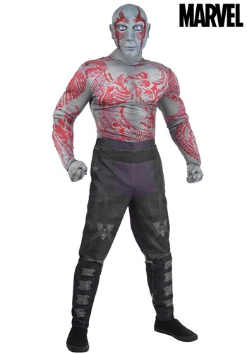 Mens Deluxe Marvel Drax Costume 1