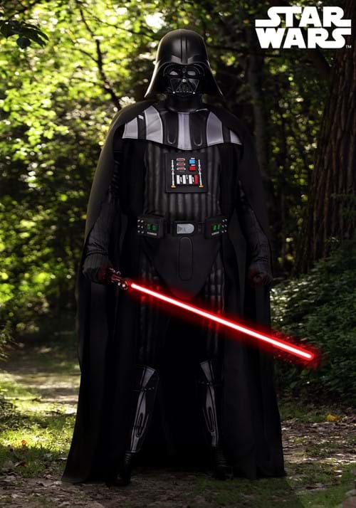 Plus Size Deluxe Star Wars Darth Vader Mens Costume