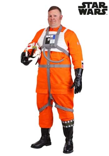 Plus Size Deluxe Star Wars XWing Pilot Costume