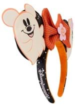 Mickey Minnie Floral Ghost Glow Ear Headband Loungefly Alt 1