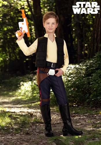 Kids Deluxe Star Wars Han Solo Costume UPD