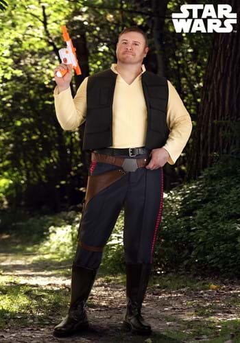 Plus Size Deluxe Star Wars Han Solo Costume UPD